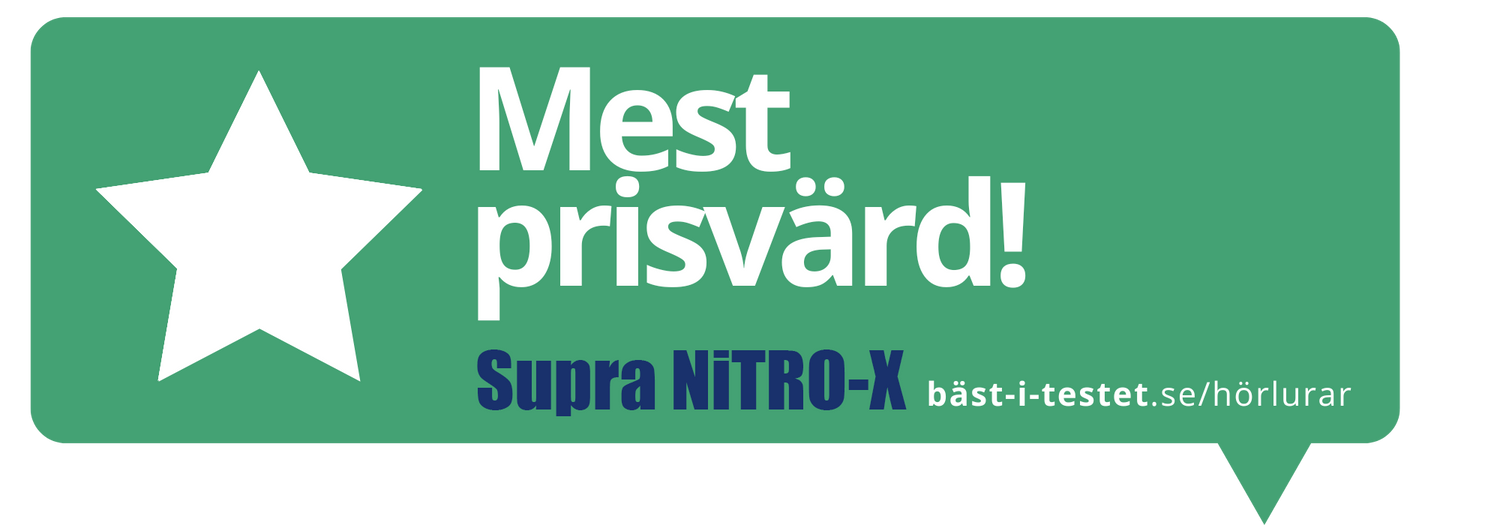 Bäst i testet testar SUPRA NiTRO-X och ger den utmärkelsen "Mest prisvärd"