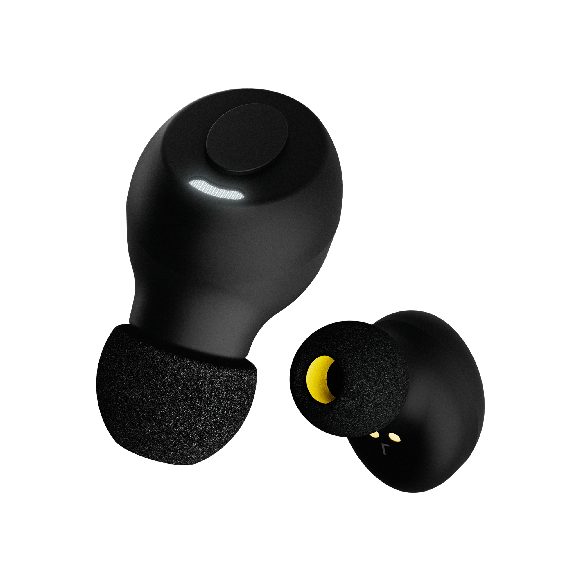 NERO-TX PRO 2nd Generation - Svarta True Wireless hörlurar med brusreducering