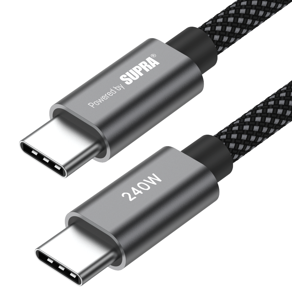 SUPRA PowerLink™ Premium High Speed USC-C cable 240W