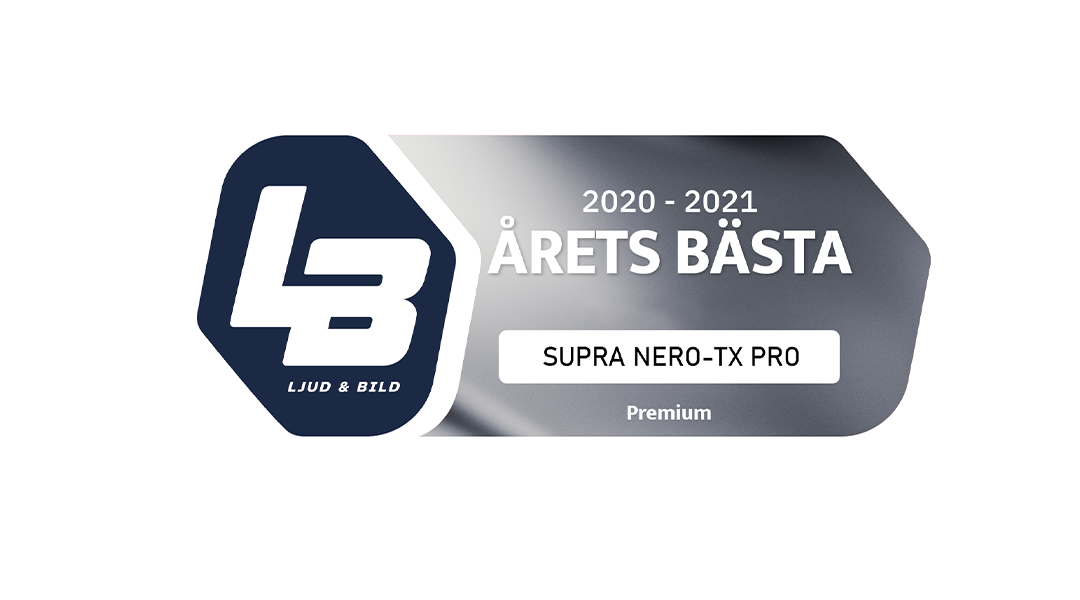 SUPRA NERO-TX PRO kniper andraplatsen i "Årets bästa"
