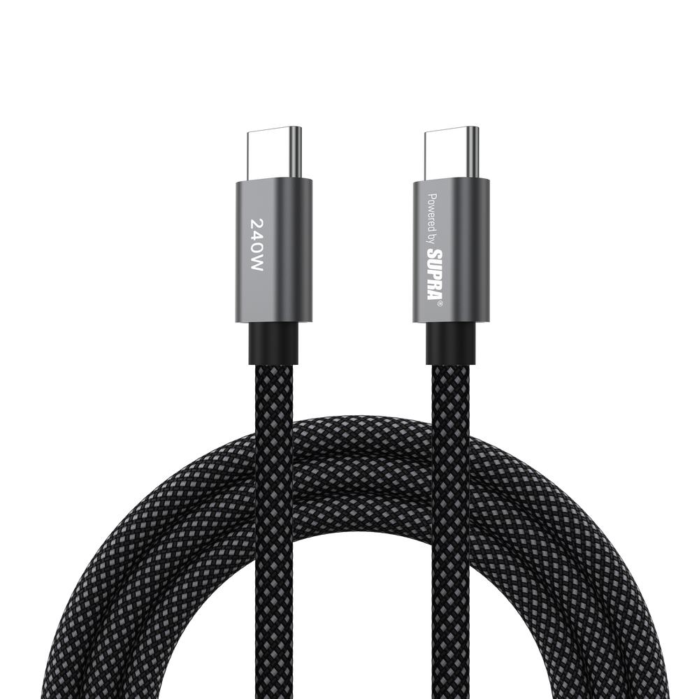 SUPRA PowerLink™ Premium High Speed USC-C cable 240W