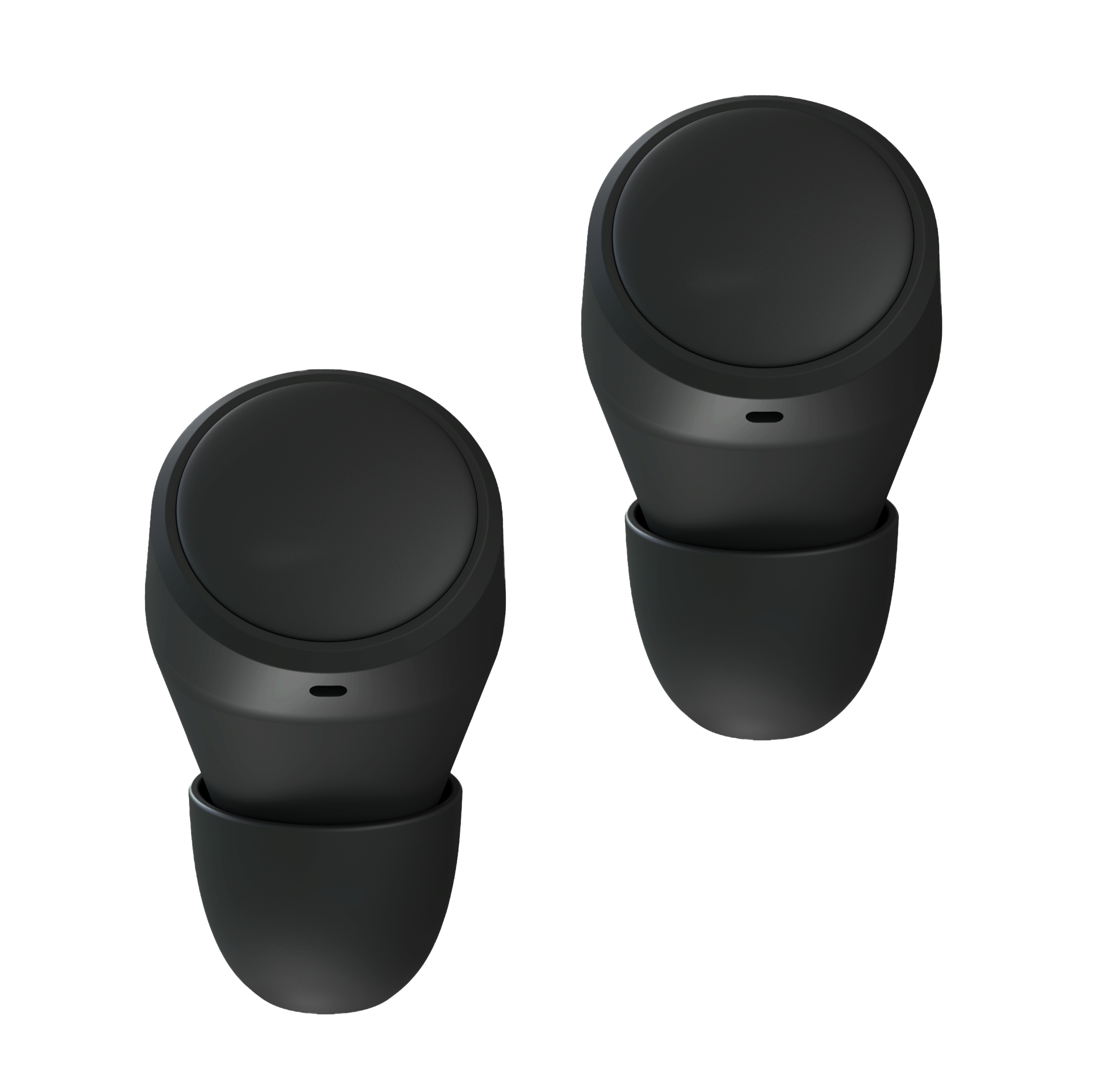 ZERO-TX SVARTA TRUE WIRELESS HÖRLURAR