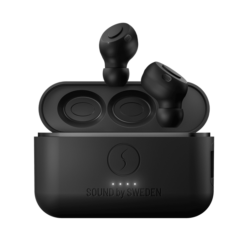 NERO-TX2 - Svarta True Wireless hörlurar #färg_black
